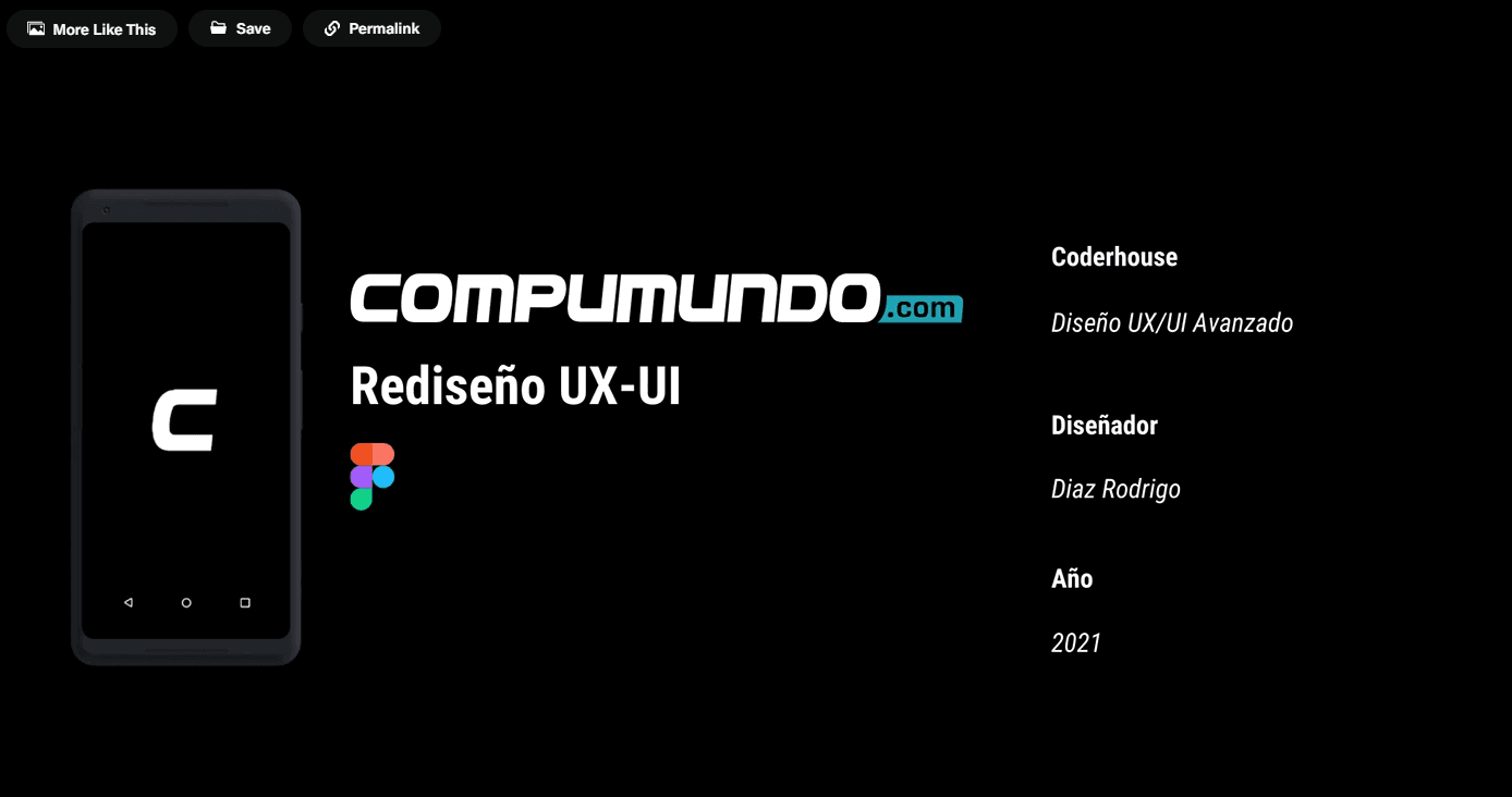 Rediseño Compumundo App